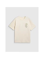 Pánské tričko oversize s potiskem 4F 4FRAW25TTSHM3220-11S