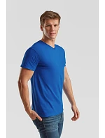 Fruit of the Loom Valueweight V-Neck T Tričko s výstřihem do V 16.1066 heather grey