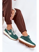 Dámské Sportovní Boty Z Semiše Na Platformě 66720 Zelené Vinceza Dámské Sportovní Boty Z Semiše Na Platformě 66720 Zelené Vinceza