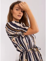 Šaty LK SK 507468 1.20P tmavě modrá Šaty LK SK 507468 1.20P tmavě modrá