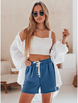 Dámské šortky HOT VIBE blue FashionStreet SY0440