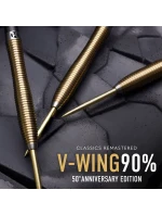 Šipky Harrows V-Wing 90% Steeltip 50th Anniversary Edition