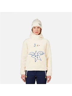 Dámská mikina ROSSIGNOL W JCC VALDIZ FLEECE, bílá, dámská