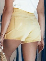 Dámské šortky SUMERLUXE žluté FashionStreet SY0337