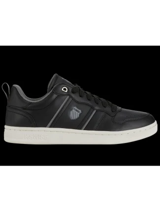 K-Swiss pánská sportovní obuv Lozan Match Lux trainers kožené tenisky černé (04308-032-M)