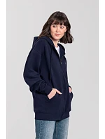 Fruit of the Loom Iconic Premium Hooded Sweat Jacket Mikina s kapucí z těžké bavlny 16.2286 deep navy Fruit of the Loom Iconic Premium Hooded Sweat Jacket Mikina s kapucí z těžké bavlny 16.2286 deep navy