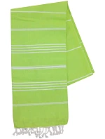 The One Towelling Hamam Sultan Hamam ručník "Sultan" 48.1019 lime/white The One Towelling Hamam Sultan Hamam ručník "Sultan" 48.1019 lime/white