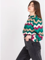 Halenka DHJ BZ 12311.49P tmavě zelená Halenka DHJ BZ 12311.49P tmavě zelená