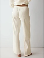 Versatile Rib Straight Trousers - Silk White - TRIUMPH Silk White - TRIUMPH Versatile Rib Straight Trousers - Silk White - TRIUMPH Silk White - TRIUMPH