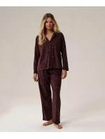 Pyžamo Atlantic NLP-503 dlouhé/r S-2XL bez zipu