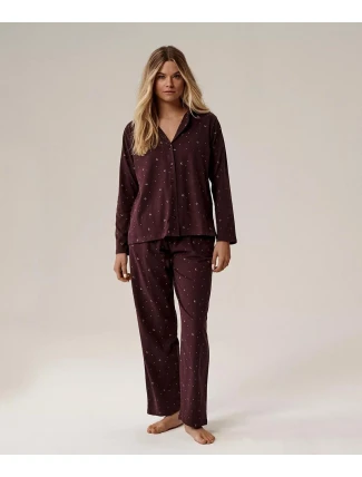 Pyžamo Atlantic NLP-503 dlouhé/r S-2XL bez zipu