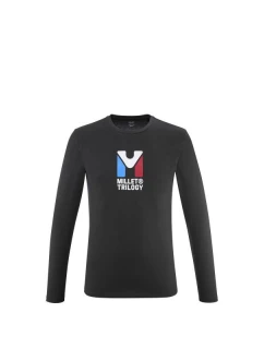 Košile MILLET M Chamonix Tri Ts Ls black pánské