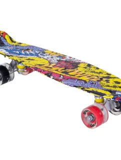 PLASTOVÝ SKATEBOARD 22 PALCŮ ENERO GRAFFITI VEDL 1030869