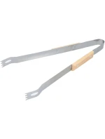 GRILOVACÍ KLEŠTĚ S DŘEVĚNOU RUKOJETÍ