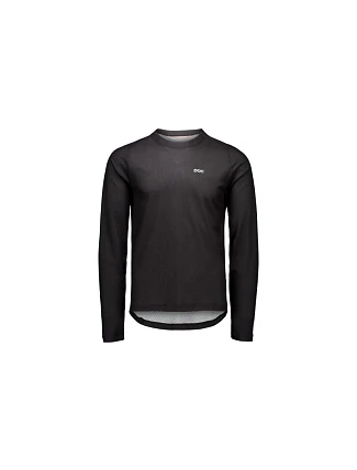 Cyklistické tričko POC M's Motion Air L/S Jersey, černé