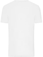 Daiber 8040 Pánské bio tričko s jemným žebrováním 02.8040 white Daiber 8040 Pánské bio tričko s jemným žebrováním 02.8040 white
