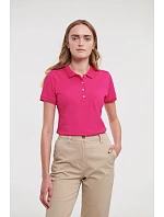 Russell Athletic 566F Dámské elastické piqué polo 10.566F burgundy