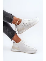 Dámské bílé tenisky z ekokože Kaimans