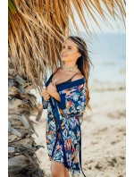 Župan Edna Námořnicky modrý vzor - Eldar Župan Edna Námořnicky modrý vzor - Eldar