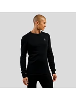 Pánské tričko Odlo BL TOP crew neck l/s ACTIVE WARM ECO velikost M Black