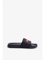 Pánské Pantofle S Logem Big Star Černé