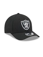 New Era 9FORTY NFL Las Vegas Raiders Team M-Crown Black baseballová čepice - 60691819