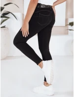 Dámské skinny džíny BLACKIN černé FashionStreet UY2221
