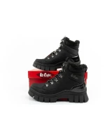 Lee Cooper dámská sportovní obuv zimní trekingová zateplená černá vysoká dámské