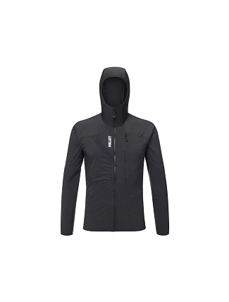 Pánská lyžařská bunda MILLET M RUTOR XCS AIR HOODIE, černá