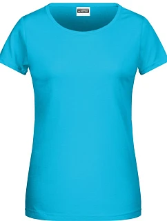 Daiber 8007 Dámské tričko z bio bavlny 02.8007 turquoise