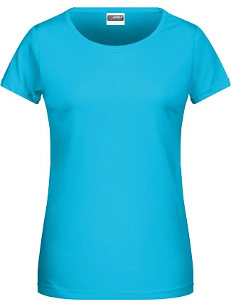 Daiber 8007 Dámské tričko z bio bavlny 02.8007 turquoise
