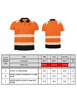 Result R 501X Bezpečnostní polo 30.501X fluorescent orange/black Result R 501X Bezpečnostní polo 30.501X fluorescent orange/black