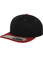 Flexfit 110 6 panelová kšiltovka "Fitted Snapback" 55.0110 black/red