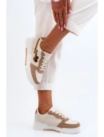 Dámské Tenisky na platformě Béžová Zeparine Dámské Tenisky na platformě Béžová Zeparine