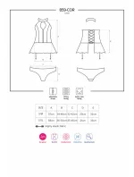 Jedinečný korzet 859 - COR - Obsessive