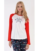 Dámské pyžamo dlouhé Vánoční dárek