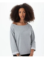 Mantis M 128 Dámská mikina "Flash Dance" 70.0128 heather grey melange Mantis M 128 Dámská mikina "Flash Dance" 70.0128 heather grey melange
