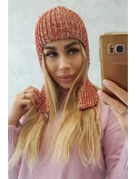 Dámská klapka na uši Jana K314 červená