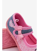 Dívčí balerínky na suchý zip HELLO KITTY růžové Shani Dívčí balerínky na suchý zip HELLO KITTY růžové Shani