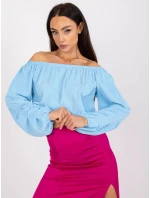 Halenka DHJ BZ 6816.57 světle modrá Halenka DHJ BZ 6816.57 světle modrá