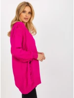 Dámský kardigan LC SW 8042.08X fuchsiová - FPrice Dámský kardigan LC SW 8042.08X fuchsiová - FPrice