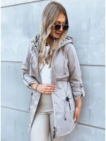 Dámská přechodná bunda parka STARK STYLE šedá FashionStreet TY3857