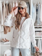 Dámská přechodná prošívaná vesta VESOLITA bílá FashionStreet TY4880