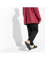 Dámské/pánské žabky Birkenstock Boston Black oil leather narrow narrow (0059463)