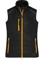 Daiber JN 1821 Dámská hybridní vesta 02.1821 black/neon orange