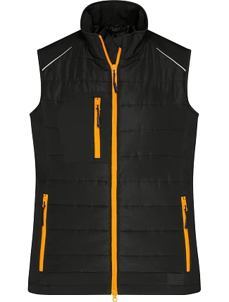 Daiber JN 1821 Dámská hybridní vesta 02.1821 black/neon orange