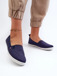 Dámské námořnické slip-on tenisky modré Adrancia