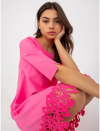 Dámské šaty LK SK 505942 růžové