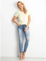 Tričko RV TS 4838.13P jasně žlutá Tričko RV TS 4838.13P jasně žlutá