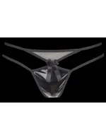 Tanga Plus Size V-8738 černá - Axami